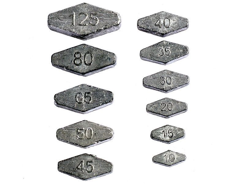 1684_0 Ciężarek FUX Płaski 45g