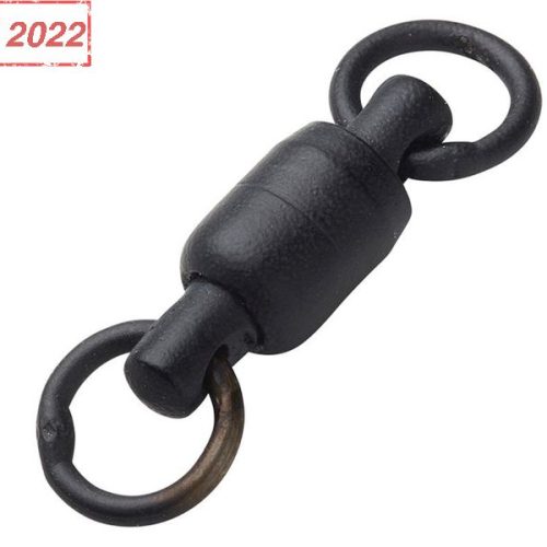 44724_0 Krętlik DAM MADCAT Stainless Ball Bearing Swivel Nr 4 130 kg Black x3