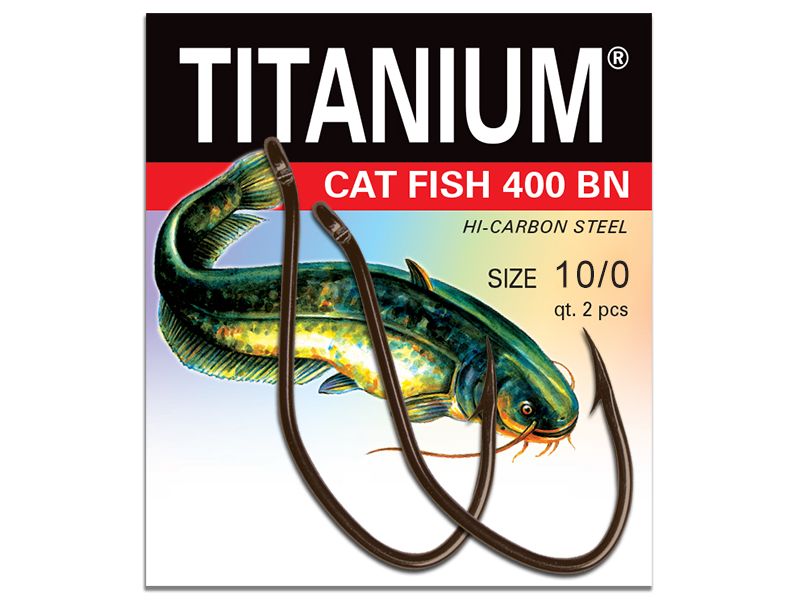50455_0 Haczyk ROBINSON Titanium Cat Fish Nr 10/0 x2