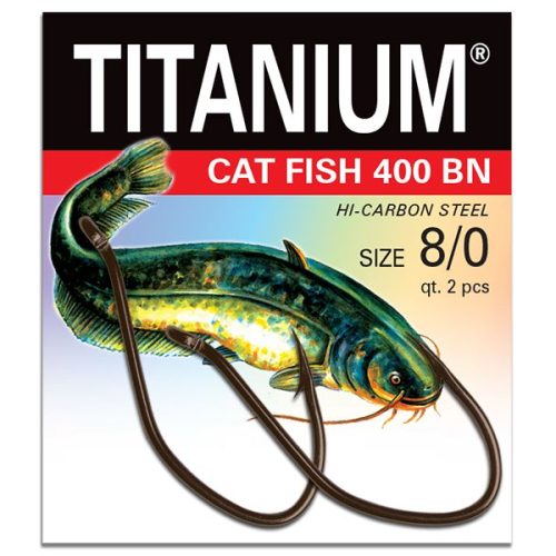 Haczyk ROBINSON Titanium Cat Fish Nr 8/0 x2