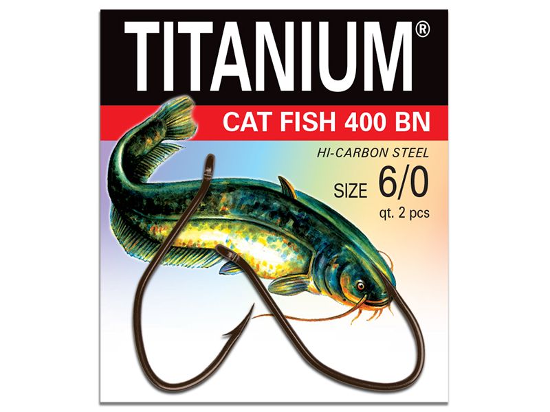 Haczyk ROBINSON Titanium Cat Fish Nr 6/0 x2