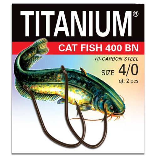 Haczyk ROBINSON Titanium Cat Fish Nr 4/0 x2