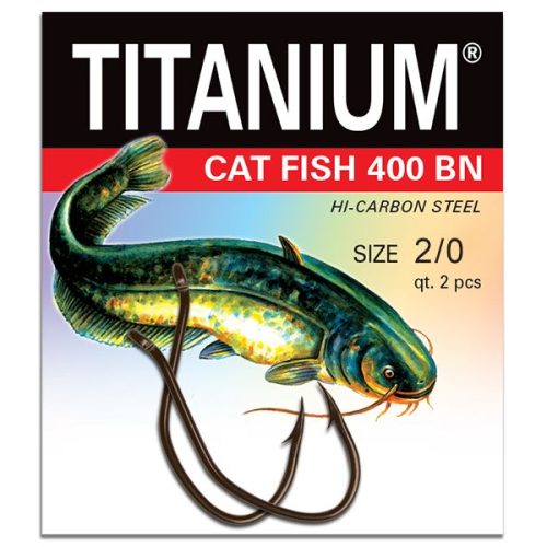 Haczyk ROBINSON Titanium Cat Fish Nr 2/0 x2
