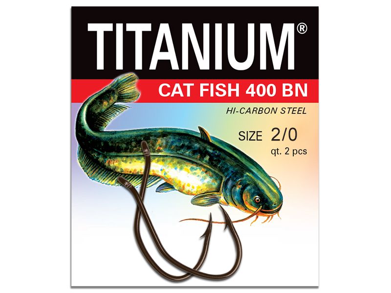 50459_0 Haczyk ROBINSON Titanium Cat Fish Nr 2/0 x2