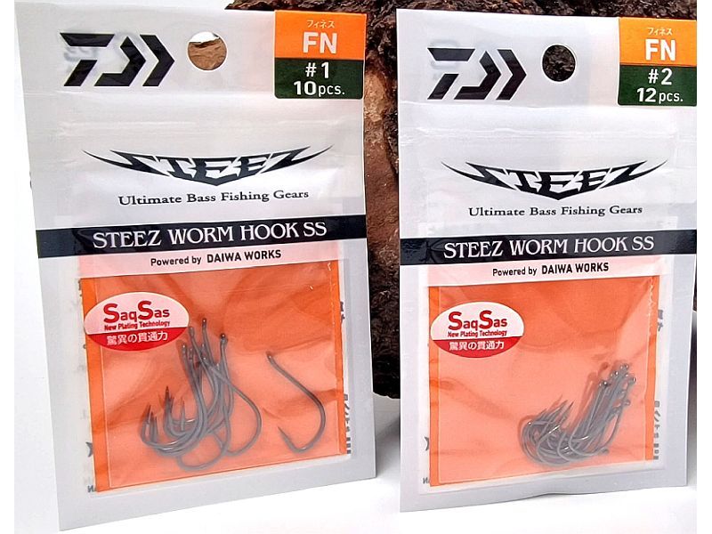47716_1 Haczyk DAIWA Steez Worm Hook SS FN Nr 2x12